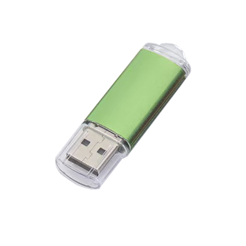 Memoria USB de colores brillantes al por mayor para licitación, 64 GB, grabado de logotipo personalizado creativo, pequeña capacidad, memoria USB de metal de alta velocidad 3.0 para regalo