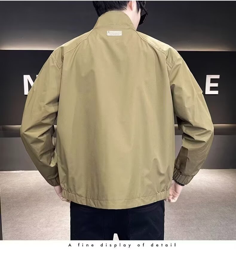 Autumn And Winter Men's Jackets Trendy Brand Rascal Work Clothes Top Stand Up Collar_voghion.com