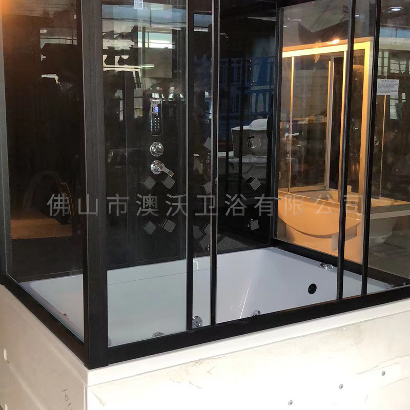 Baño de vapor sala de vapor hogar sala de sauna comercial baño de vapor de acrílico de doble uso toda la ducha sauna sudor vapor