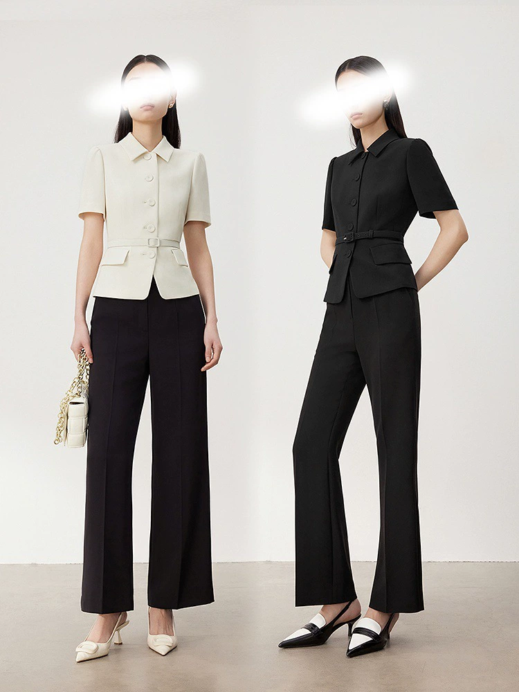 Summer suit, with short sleeve