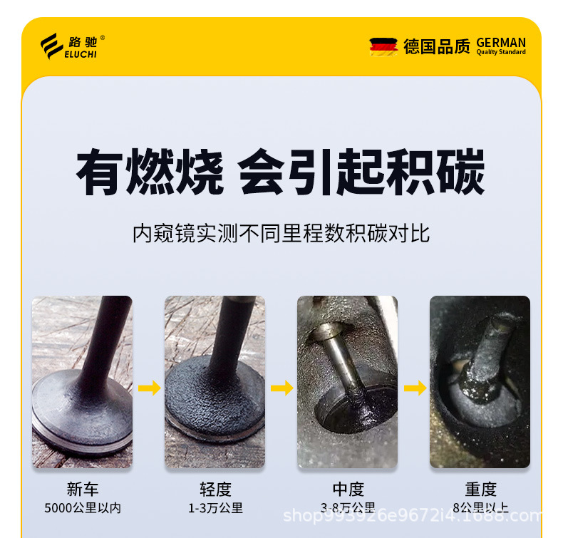 Eroadchi Fuel Injector Cleaner, Powerful Carbon Deposit Remover for Cars, No-Disassembly Engine Gasoline Additive, Genuine Product