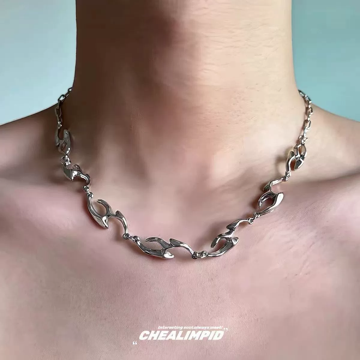 Коллекция подвесок, титановая сталь и сплав, панк/гот и слоистые жемчужные стили