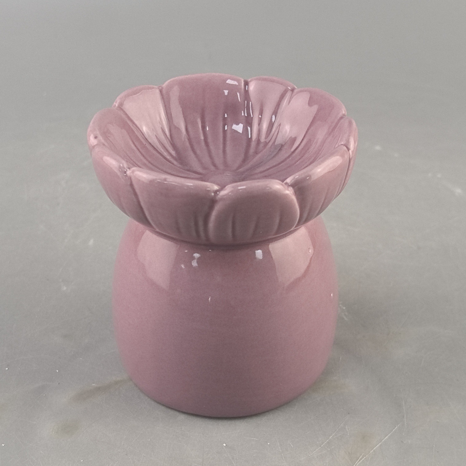 Lámpara de incienso de cerámica quemada en seco, lámpara de aceite esencial, horno de incienso de flores de cerámica, dormitorio, sala de estar, humidificador de fragancia