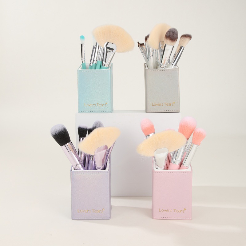 Lovers Tears12支化妆刷套刷散粉腮红眼影修容粉底刷便携美妆工具