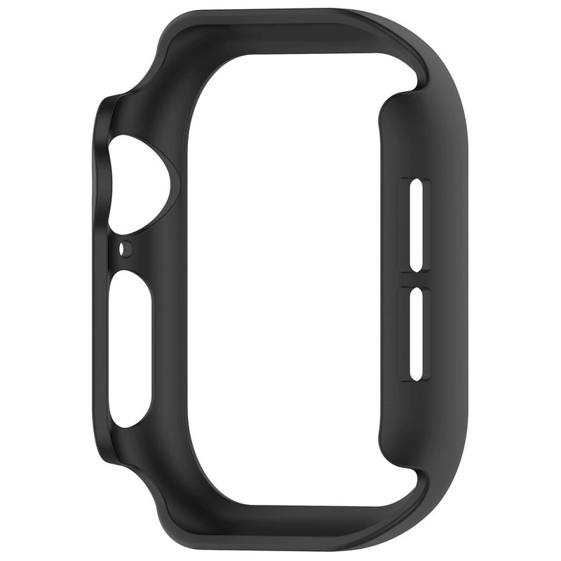 [適用蘋果手錶S10硬AppleWatch X 보호套iwatch10壳PC边框镂空半包]
