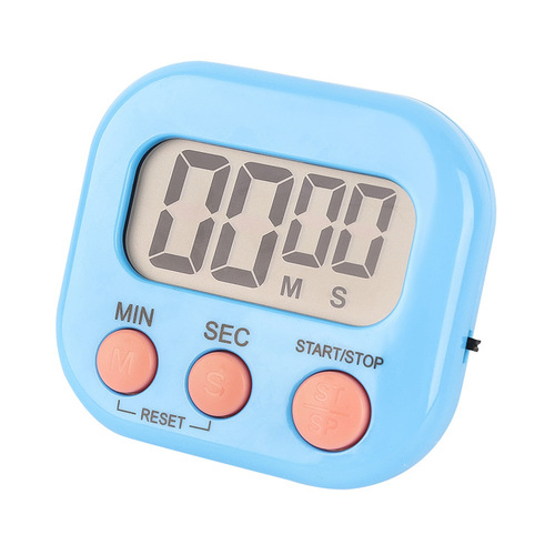 Large screen kitchen timer reminder, stop watch for students, time manager, electronic alarm clock, time tracker