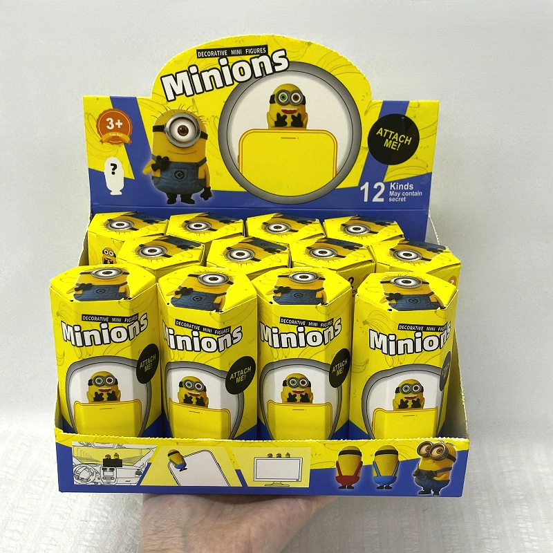 Blind box SonnyAngel Minion Angel фигурка, коллекционная наклейка-автоорнамент, случайно 12 видов