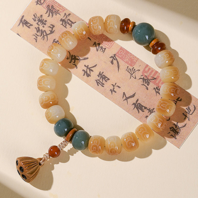 봄 화려한 자수 [단일 원형] 10*8mm