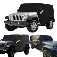Подходит для крыши Wrangler, полукрышка, солнцезащитный козырек, теплозащитный экран, версия 2/4 двери, автомобильная куртка TJ Wrangler, автомобильный чехол