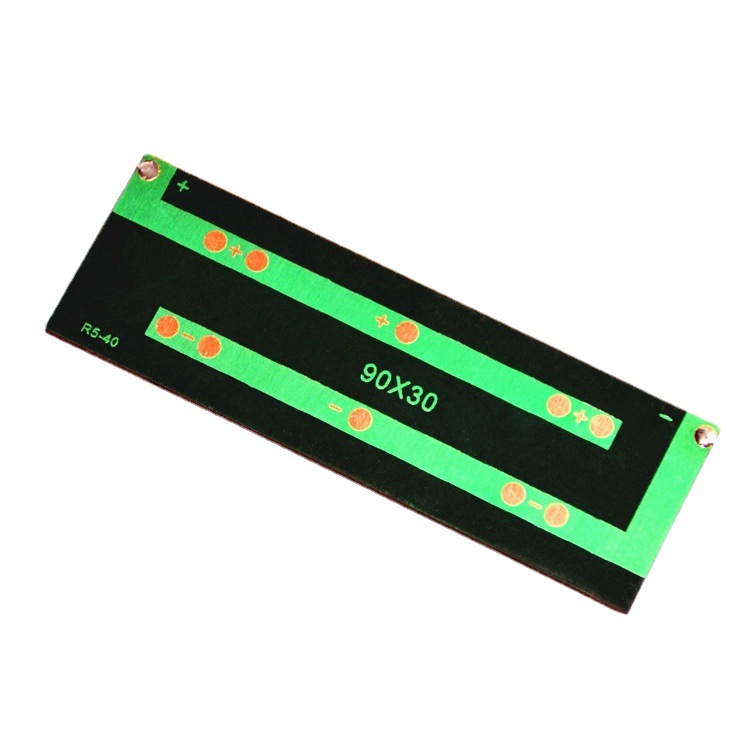 志旺新能源旗下 5.5V多晶滴胶0.35W太阳能板台灯用 90*30光伏小板