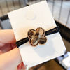 Hair rope, hair accessory, Korean style, four-leaf clover, simple and elegant design