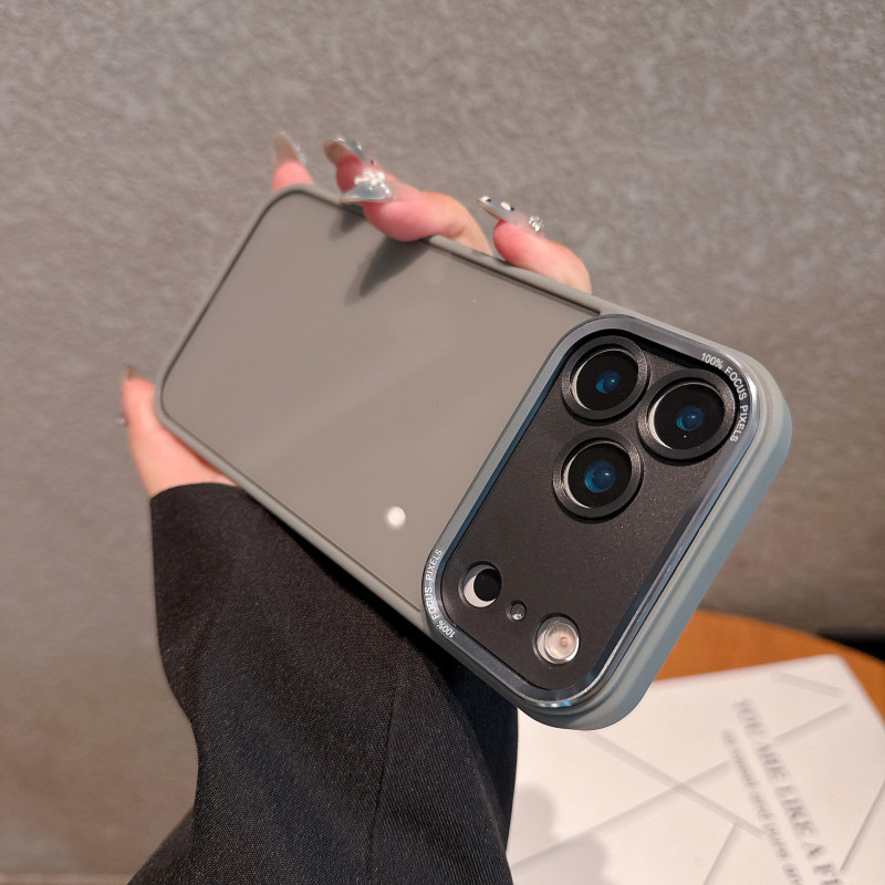 メタルレンズ対応 Apple 17 Pro Max 携帯電話ケース 高透明 iPhone 16 耐衝撃 15 Pro Max ハードケース 14|undefined