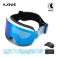 Blue frame ice blue lens (set) magnetic attachment