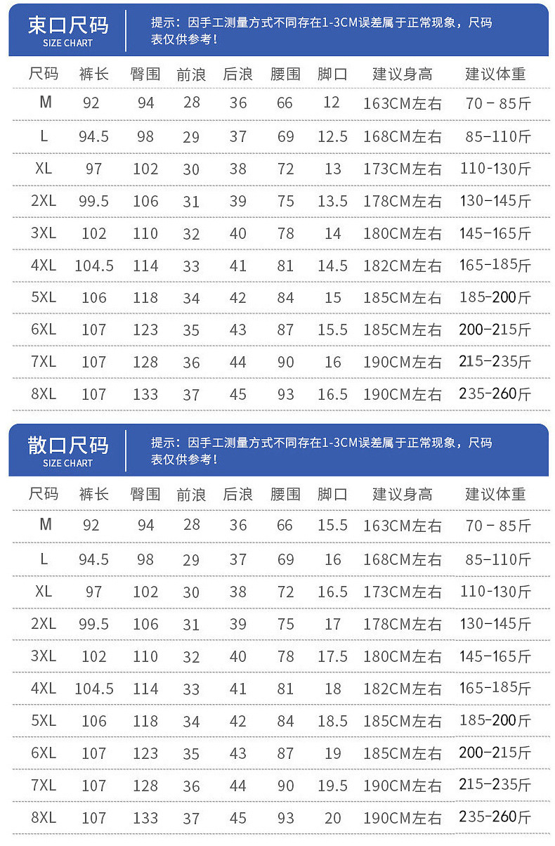 冰丝裤子男士夏季男裤薄款束脚宽松工装休闲裤速干运动裤男款长裤详情6