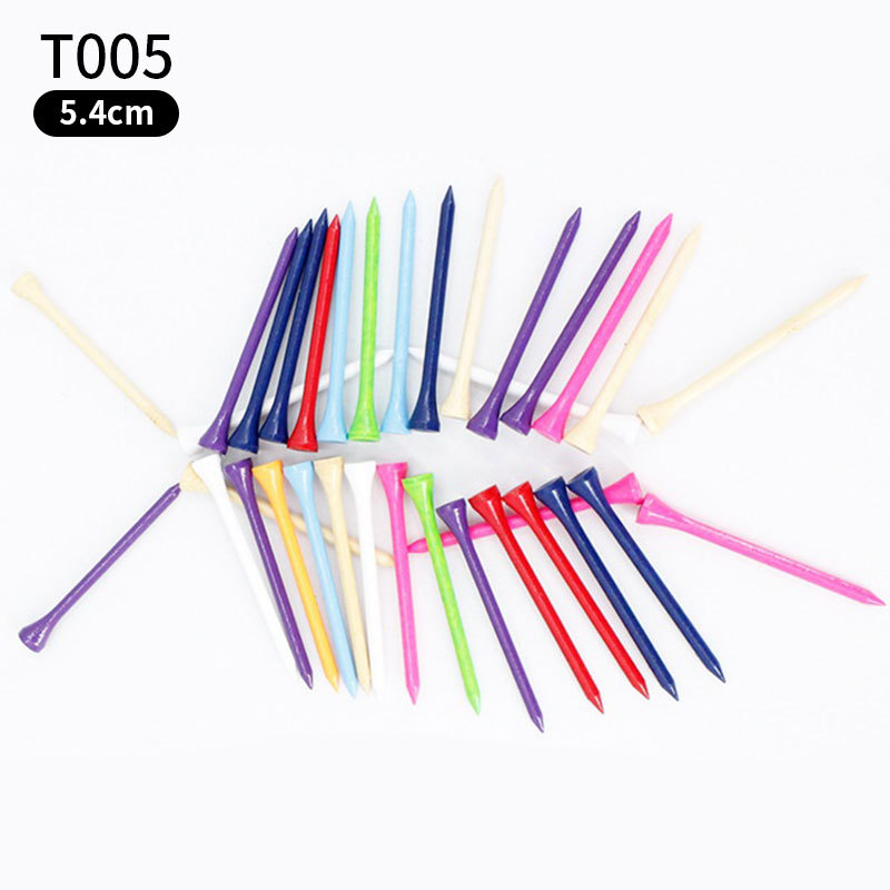 Venta caliente transfronteriza de uñas de golf de madera de protección del medio ambiente Tee Golf suministros fábrica al por mayor