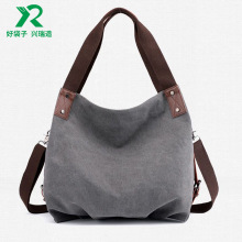 新款单肩包女包男包潮流复古简约时尚手提斜跨帆布包百搭大容量定