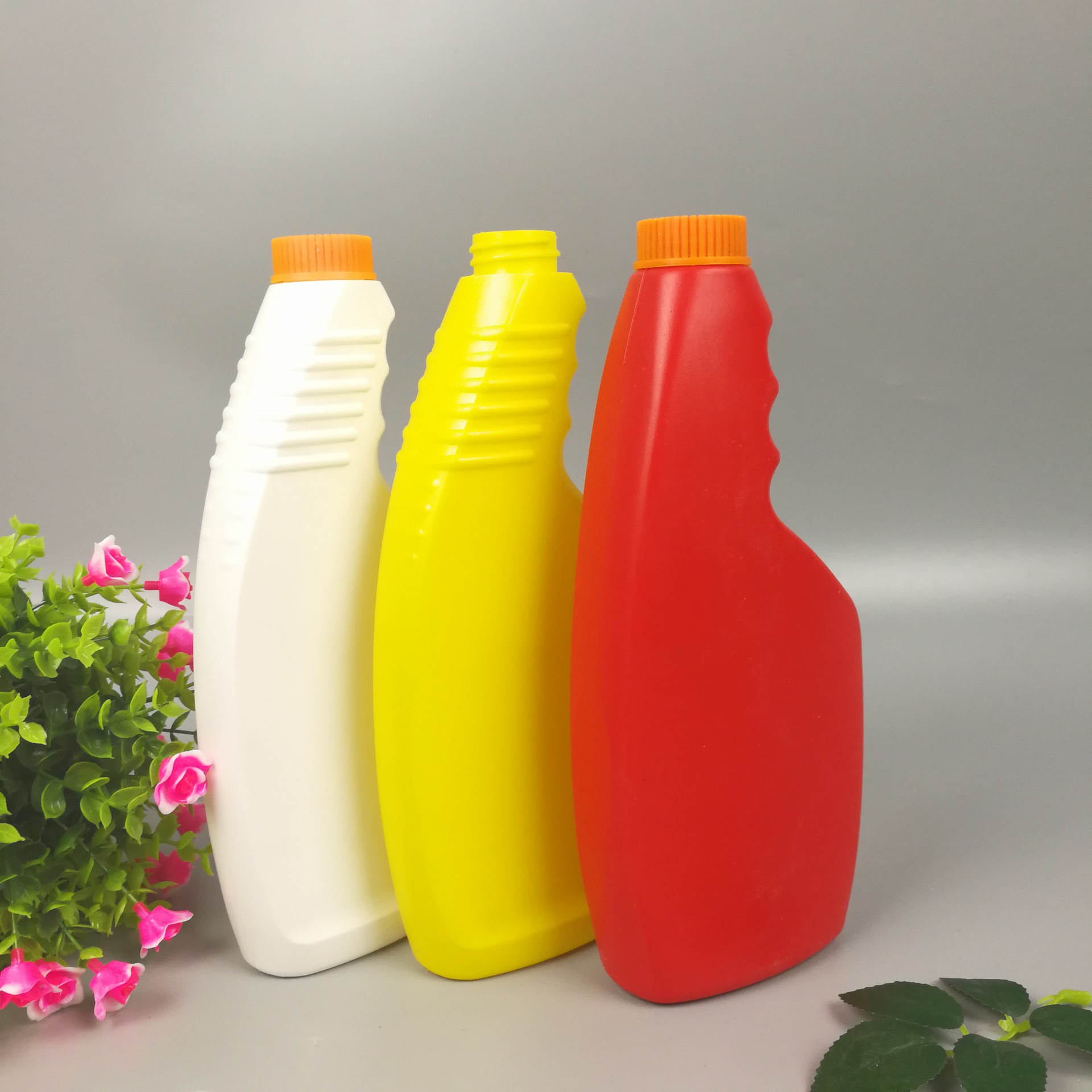 塑料瓶 500ml塑料日化包装瓶 现货供应优质油烟净洁厕瓶