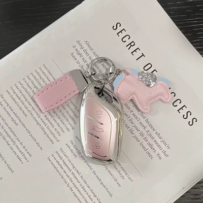 Mg6 Key Cover Zs Mg5 Car key bag - roewe-mgmodel-a-quicksand-powder-make-money-immediately