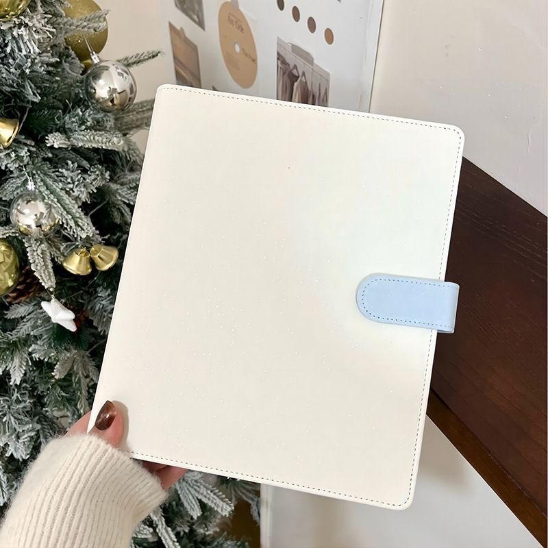 넓어진 A5 안개꽃 흰색과 파란색(쉘만 해당)