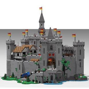 MOC-129180 10305 Epic Castle Расширенная версия (с детальным интерьером) Номер частицы 12988