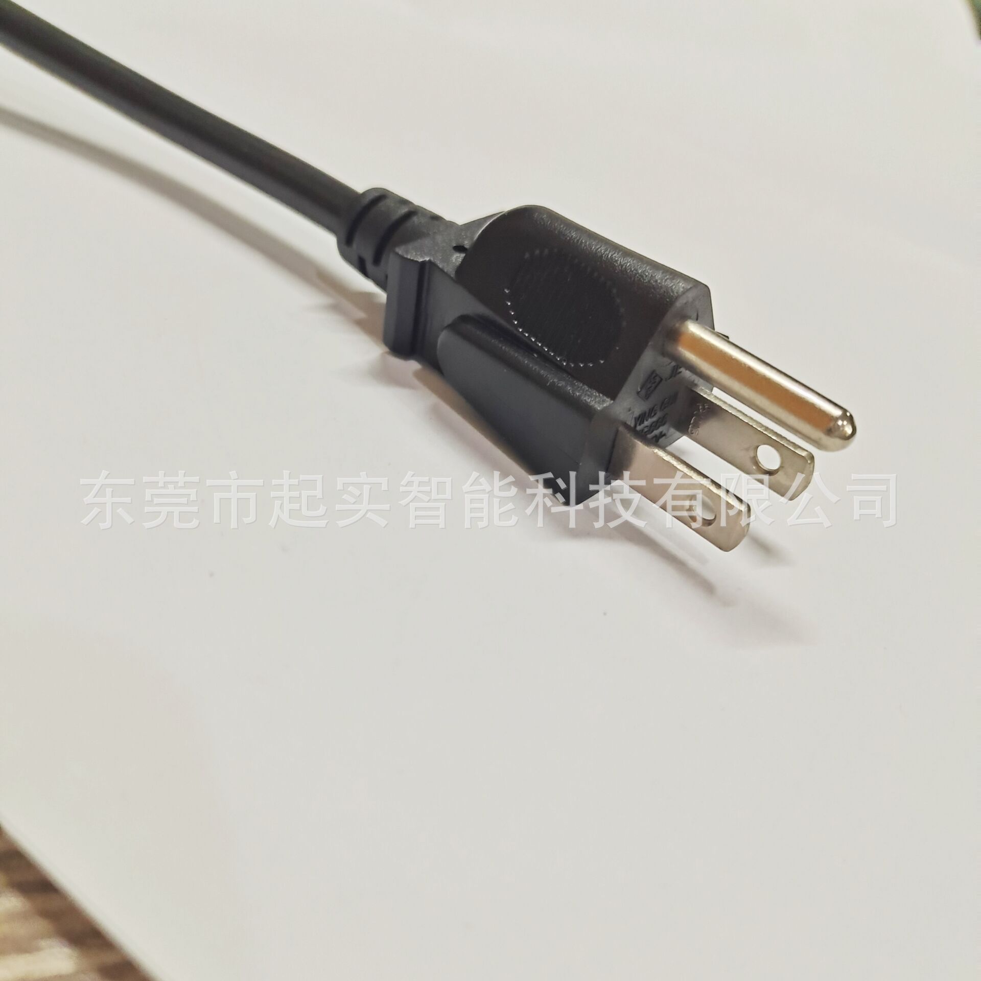 美规电源线三芯 美标三插品字尾美规电源线梅花尾认证美式电源线