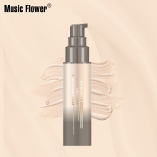 MusicFlower 沁彩轻薄遮瑕水润持妆保润护肤粉底液水嫩养肌不脱妆