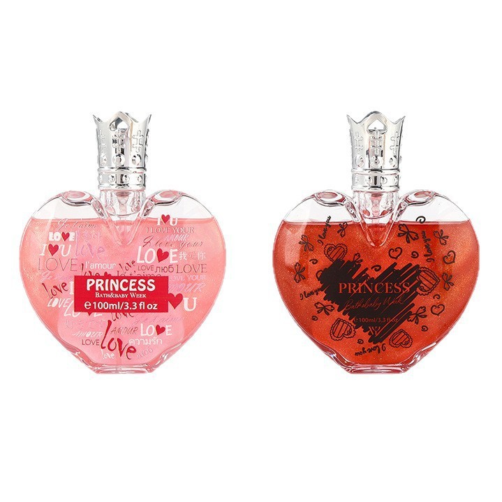 跨境泰国新加披爆款爱心型女士香水小众淡香持久留香清新贸易批发