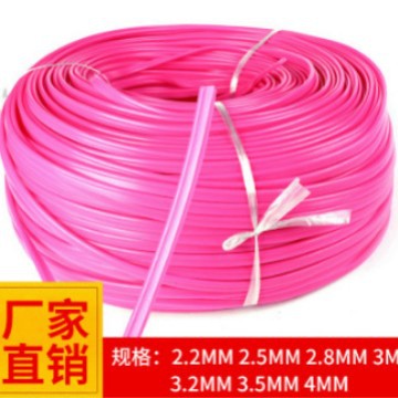 源头厂家 pe手袋彩色定型骨条嵌线 PE箱包开线色丁带嵌条批发