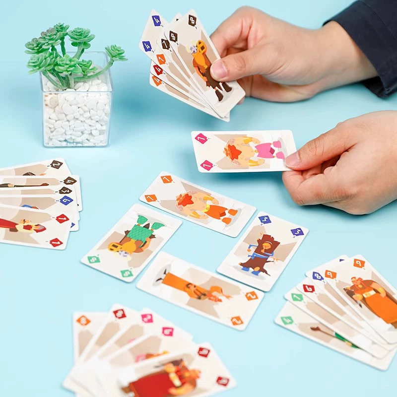 Viking Fury board game card circus star scout strategy casual party 2-6 people Chinese and English bilingual game card