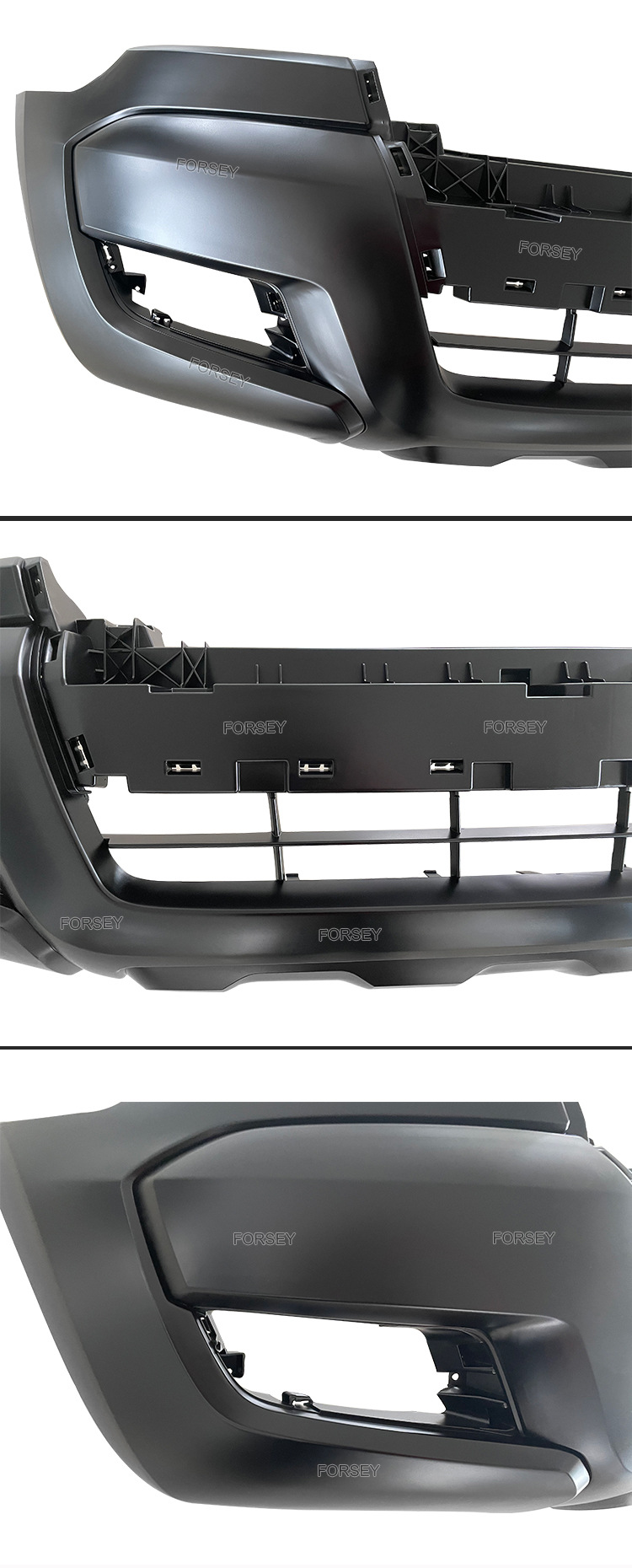 Suitable for 15 Ford Ranger front bumper blanks, unpainted