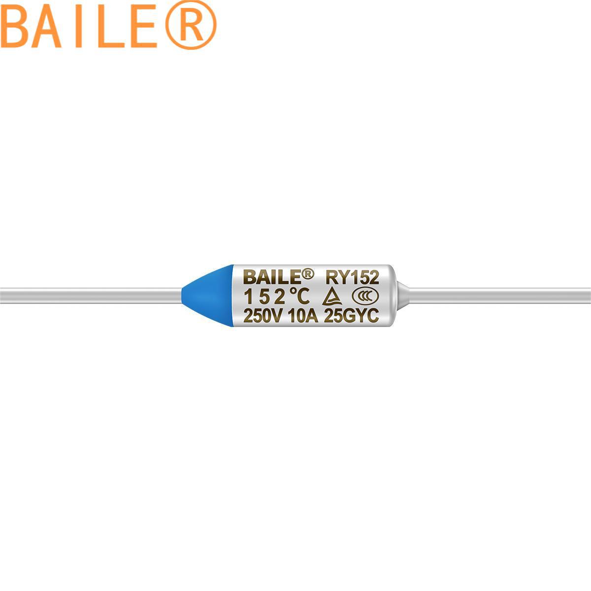 BAILE百乐直销 常规款RY152 250V 10A温度保险丝适用于小家电