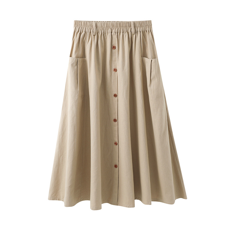 822 살구색 스커트