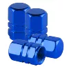 Hexagonal, blue
