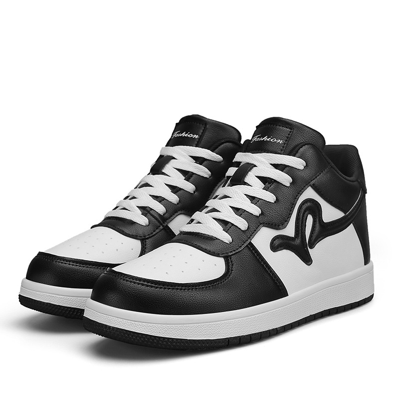 Zapatos de los hombres de invierno juventud deportes ocio altura aumento de la altura ZAPATOS DE LA JUNTA estudiantes de secundaria de cuero tamaño impermeable 45 caminar moda Zapatos