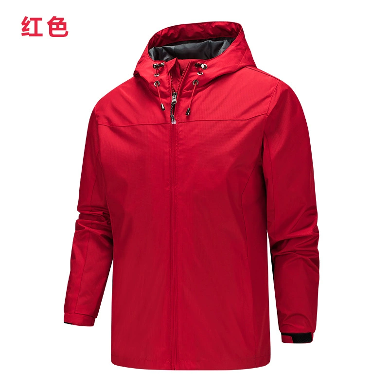 Autumn windproof waterproof jacket, climbing trench coat
