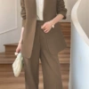 KZ khaki single piece pants