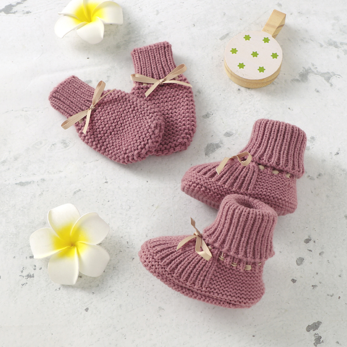 Baby Gloves and Shoes Set Color 5