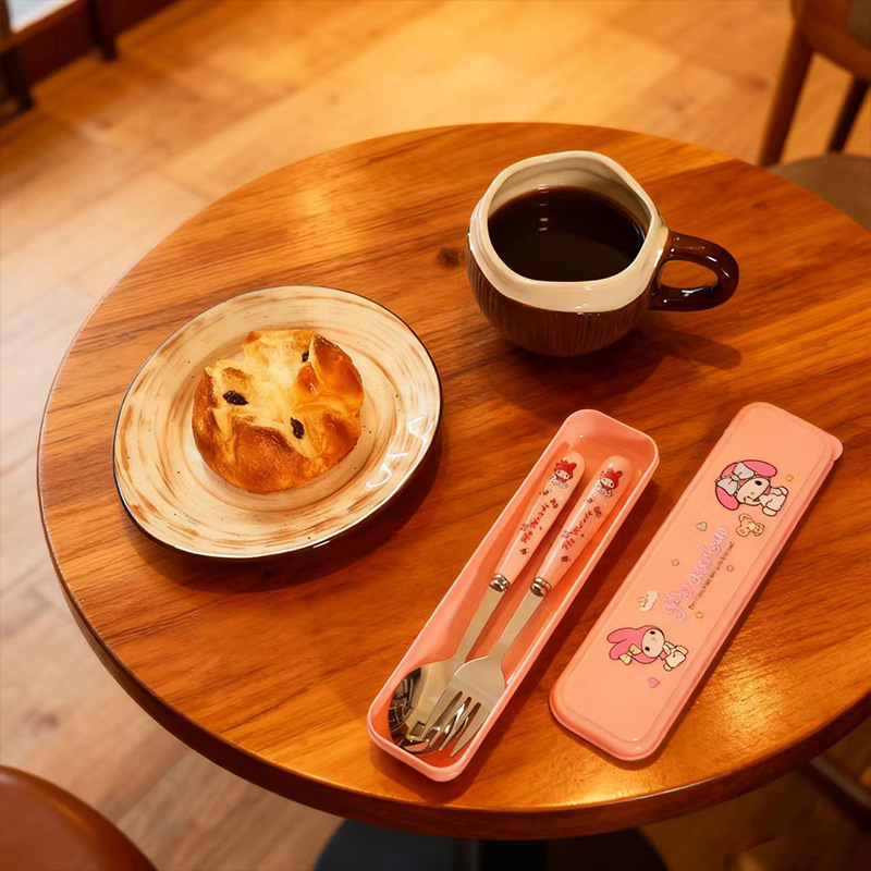 포크와 스푼 3종 세트 + 신형 프린트 박스 멜로디