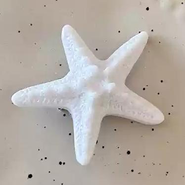 138#화이트 스타 머리핀