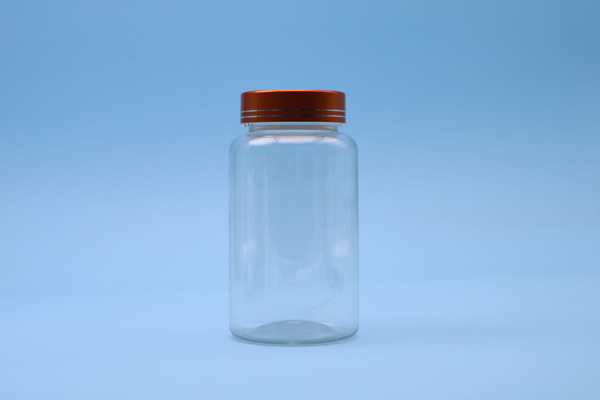 Botella de plástico PET con tapa, botella de grado alimenticio para caramelos en tabletas, tabletas de calcio con aceite de pescado de 100 ml, botella de plástico para vitaminas, botella vacía