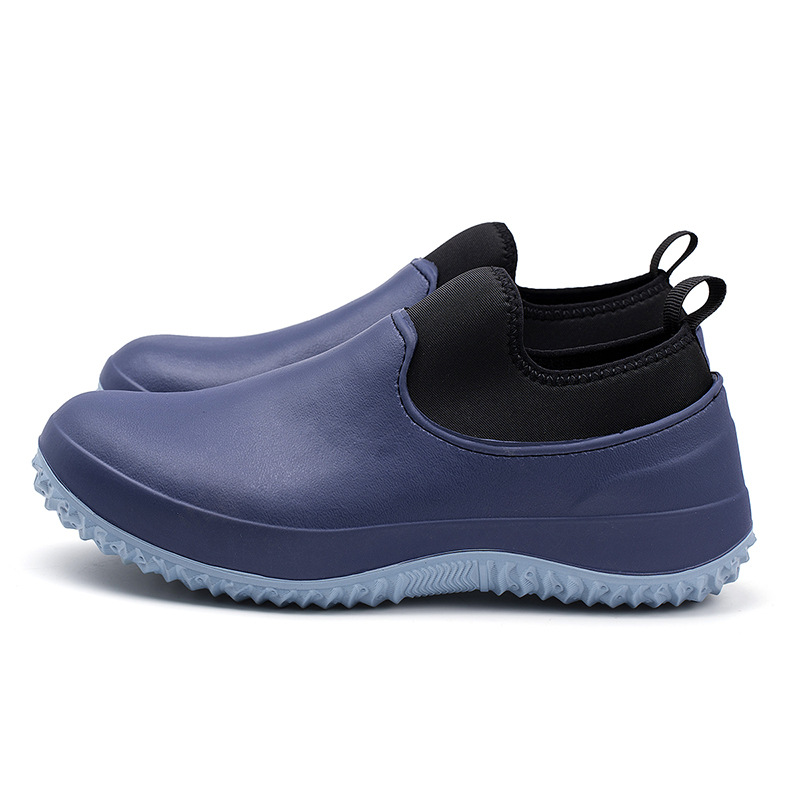 Zapatos de chef de Amazon transfronterizos, zapatos de cocina, zapatos de agua de EVA, zapatos de trabajo de lavado de autos de catering en Neri