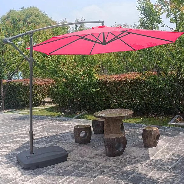 Paraguas para jardín, paraguas para jardín, paraguas al aire libre, paraguas laterales, paraguas anti-UV, tendencia creativa image 38