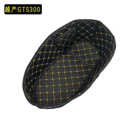 Biacho Vietnam GTS300/150 Bucket Cushion Modified Parts VESPA GTS150/300 Lining Protective Cushion (Motorcycle cushion) - production-of-gts150300-black-gold-thread