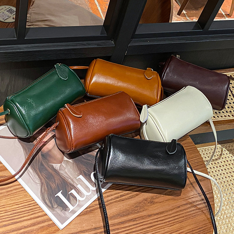 2025 New Fashion Exquisite Top Grain Cowhide Small Crossbody Bag For Women Genuine Leather Trendy Shoulder Bag - Thumbnail 4