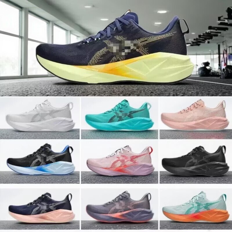Foreign Trade Novablast 5Th Generation Running Shoes for Women, Comfortable and Wear-Resistant Casual Shoes, Breathable Mesh Men's Sports Shoes