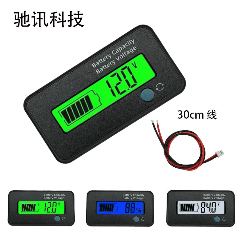 ЖК-дисплей мощности, индикатор мощности 100%, индикатор заряда аккумулятора электромобиля