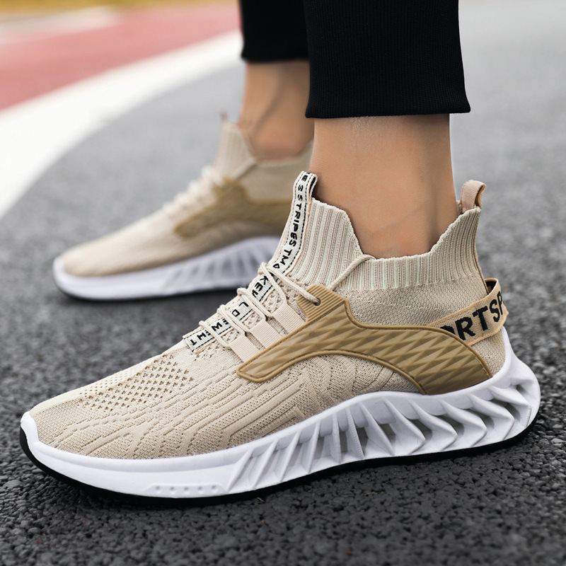 Manufactor Direct selling new pattern Men's Shoes Trend Casual shoes fashion soft sole gym shoes Blade ventilation Running shoes