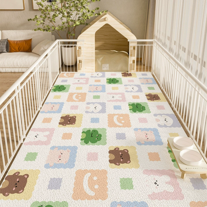 Картинко Waterproof не скользящий коврик для домашних животных - забавное bedding для кошек и собак от