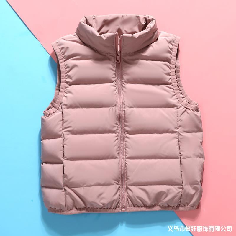 2023 New Lightweight Seamless Children's Down Vest for Babies, Infants, Boys, and Girls - Winter Outerwear