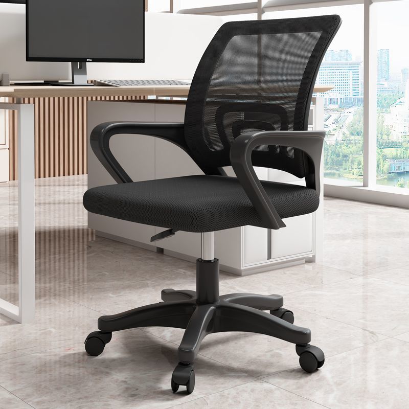 Office Chair Dormitory Student Backrest Computer Chair Home Comfortable Sedentary Study Chair Engineering Lift Swivel Chair Seat